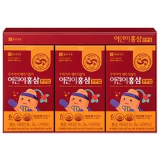 종근당건강 어린이홍삼 20ml 30포 종근당홍삼 6년근 튼튼업 업그레이드, 30개