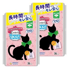 Sofy 21cm 소피 센터 인 해피 캐치 보통의 일용 날개 첨부 72코(36코입×2)(생리, 36