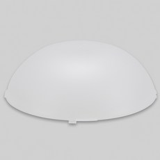 원형 PVC 직부등 삼파장용 커버만, 1개, 없음