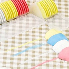 재단작업 표시용 컬러 분필 세트 원단 마킹 도구 보관 케이스 포함 손바느질 재봉, 1개, 상세페이지 참조