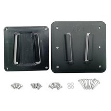 녹 방지 퀵 릴리즈 RV TV 마운트 플라스틱 폴리머 VESA 100x100mm 최대 43인치 및 13.6kg(30파운드) 스크린용 로우 프로파일 벽 브래킷 캠핑 트, 녹 방지 퀵 릴리즈 RV TV 마운트, 플라스틱 폴리머