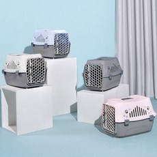 켄넬 소형동물 소형견 고양이 이동장 벌집 이동가방 yes+76461IC, 핑크