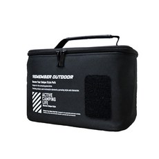 樂活不露 坦克電暖器 露營電暖爐 陶瓷電暖器 寵物暖風扇 桌上暖器 安全節能, 黑色, 收納袋