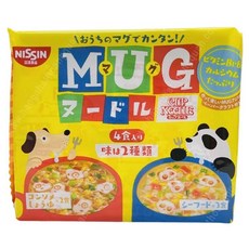 닛신 머그 누들 콘소메간장맛 2끼 + 씨푸드맛 117g, 1개