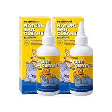 페스룸 강아지·고양이 귀케어 클린세럼, 2개, 120ml