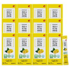 경남제약 하루레몬 유기농 레몬즙 100%, 168개, 20g