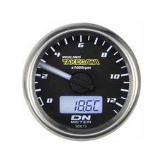 【Gear Base 吉兒基地】Takegawa Monkey 125 武川 轉速錶 12500轉 指針式引擎轉速監測, 1個, 轉速表12500轉