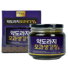 고려한방식품 약도라지 모과 생강청 국내산 대용량 500g 3년근이상 약도라지 100%, 2개