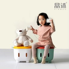 핀무 트랜스포메이션 장난감 정리함, PINK, 1개