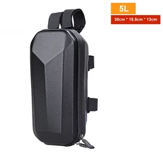전동 킥보드 가방 M365 스쿠터 2/3/5L 자전거 걸이 Pannier 프론트백 짐 보관 대용량 탱크백, Black