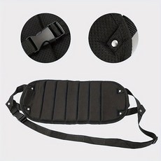 풋레스트 여행용 발 해먹 여행 기차 비행기 발 해먹 발판, 검은색, 1개