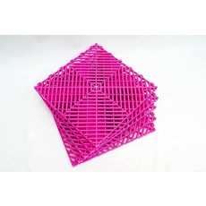 Boss Detail 인터로킹 소프트 PVC 모듈러 차고 바닥 타일 - 30.5cm x 30.5cm(12 12인치) | 5개입 수영장 파티오 바닥 실내 및 실외 사용에 이상적, Boss Detail 인터로킹 소프트 PVC 모듈러 차, 1개