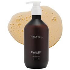 NINE MILA 啤酒酵母防脫髮洗髮乳, 500ml, 1組