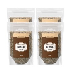 브라운 렌틸콩 캐나다산 렌틸 잡곡, 4개, 500g
