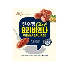진주 쉐프 요리 비엔나 100g 10개