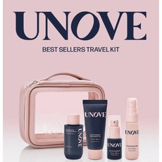 Jia’s美妝代購 Unove明星旅行組，韓妝旅行四件組，附收納包，呵護秀髮，旅行必備, 1個