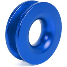 바르투 윈치 스내치 복구 링 66000파운드 소프트 섀클 및 합성 로프용 견인 ATV UTV SUV 오프로드 차량용 블루, Blue Shackle +