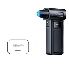 1000000RPM 강력한 팬 전기 에어 블로워 휴대용 먼지 청소기 TypeC 충전 55m/s 브러시리스 터보 제트 2026, 01 White