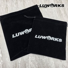 TSC루웍스 LWB-34 벨벳 릴파우치 소형/대형 릴주머니 스피닝릴 베이트릴 소형릴케이스 벨로아 두께감있는 릴주머니, 1개, 블랙벨벳