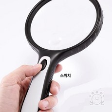 마켓다인 3배율돋보기 대 휴대용돋보기안경