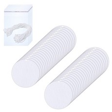 100 조각 승화 공기 청정기 시트 승화 공기 청정기 공백 자동차 향기로운 교수형 시트 공백 세트, 4