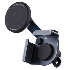 테슬라 맥세이프 거치대 차량 핸드폰 모델Y 모델3 ModelY Juniper Model3 Highland 호환, 블랙, 1개