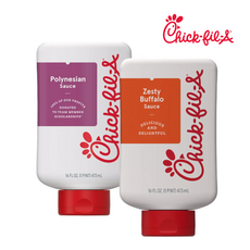 [Chick-fil-A] [1+1] 칙필에이 소스 Chickfila 폴리네시안 473ml + 제스티 버팔로 473ml 칙필레 소스 Chick-fil-A Dipping Sauce