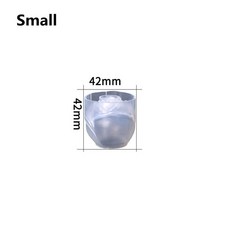 아이스 수제 큐브 금형 양초 DIY 점토 실리콘 장미 수지 초콜릿 학년 케이크 석고, 2, 1개