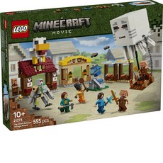 COMBO Minecraft系列 地獄幽靈氣球進攻村莊 21273, 混色, 1盒