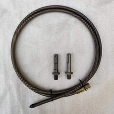 8毫米線管彈簧疏通器 助推器+偏心鑽頭焊接款, 四刃刀頭焊接款（不帶助推器）,8毫米線管彈簧疏通器1.5米