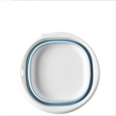 DFMEI 新伸縮盆可摺疊旅行便攜式摺疊盆學生宿舍必備精巧實用洗臉洗腳盆, 1個, 藍色【小號1個】:如圖