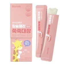 바이오메라 칼슘젤리 쑥쑥대장 복숭아맛 15p, 300g, 1개