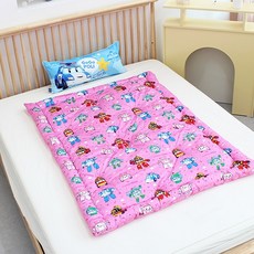 코알라컴퍼니 로보카폴리 순면 아동차렵이불, 핑크