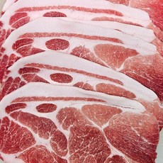 돼지고기 목전지 4mm 제육용 불고기용 볶음용 수육용 제육용 구이용 1kg, 1개