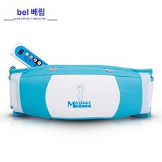 뱃살빼는 운동기구 복부 진동벨트 털털이 진동 허리, 파란색(220V어댑터), 기본 모델명/품번