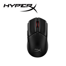 HyperX Pulsefire Haste 2 無線電競滑鼠 雙無線傳輸模式 輕量化設計【HyperX官方旗艦店】, 黑色