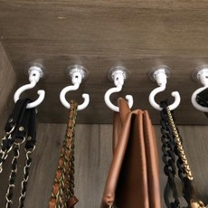 다용도 접착식 화이트 회전걸이 정리걸이 주방 욕실, 1개, 단일상품1