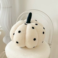 빅무드 호박쿠션 소파쿠션 인테리어 지름 35cm, 달마티안