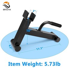 BRTGYM 데드리프트 잭 바벨 스탠드 탄소강 제작 운동 웨이트 트레이닝 홈 헬스장용 272.2kg(600파운드) 플레이트를 쉽게 싣고 내릴 수 있습니다 (블랙 파우더, BRTGYM 데드리프트 잭 바벨 스탠드, 탄소강 제작,