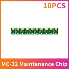 10pcs MC-32 칩 유지 보수 상자 캐논 프린터와 호환 폐 잉크, 03 MC-32 Chip-10PCS