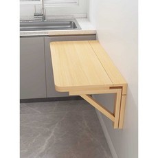 접이식 벽 테이블 수납장 벽부착 좁은공간 거실 식탁 50x30