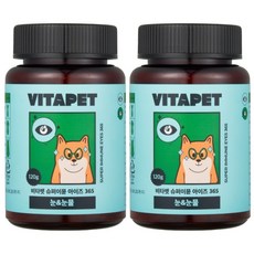 비타펫 살안찌는 강아지 눈 영양제 루테인 지아잔틴 백내장예방 90일분 120g, 90정, 눈물개선/눈건강, 2개