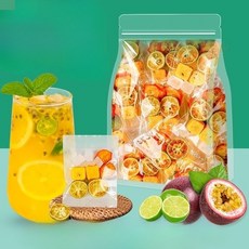 건조과일차 레몬 패션프루트 50개 100개 중국식품 JIKTEM WW5102213, 업그레이드옵션, 10g, 1박스, 25개입