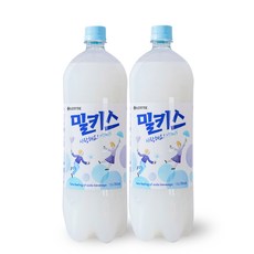 롯데 밀키스 PET, 1.5L, 2개