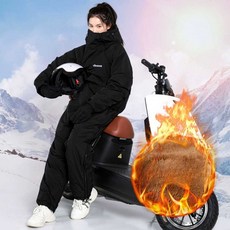 아리 배달우주복 배달 라이더 방한복 낚시복 점프수트 방수