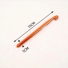 대형 알루미나 스웨터 코바늘 바늘 도구, 1개