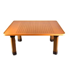 바둑판 공부상 605x450x280mm 키높이 바둑 장기 오목 테이블 밥상 찻상 다용도상, 단품