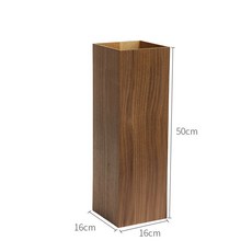 雨傘架 雨傘收納架 雨傘置物架 傘架 家用雨傘架 辦公室雨傘架入戶門口日式放傘桶家用商用複古木質酒店民宿別墅插雨傘桶架, 胡桃木面傘桶, 1個