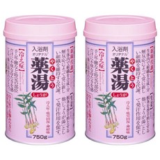 오리지널 약탕 입욕제 생강 보틀, 2개, 750g