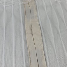 현관 방충망 자석식 스트라이프 찍찍이 탈부착 100x210cm 화이트, 단품